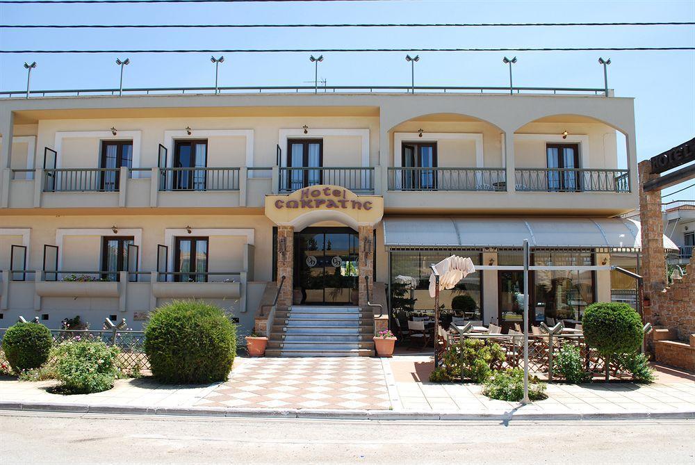 Sokratis Hotel Nea Moudania Exteriér fotografie