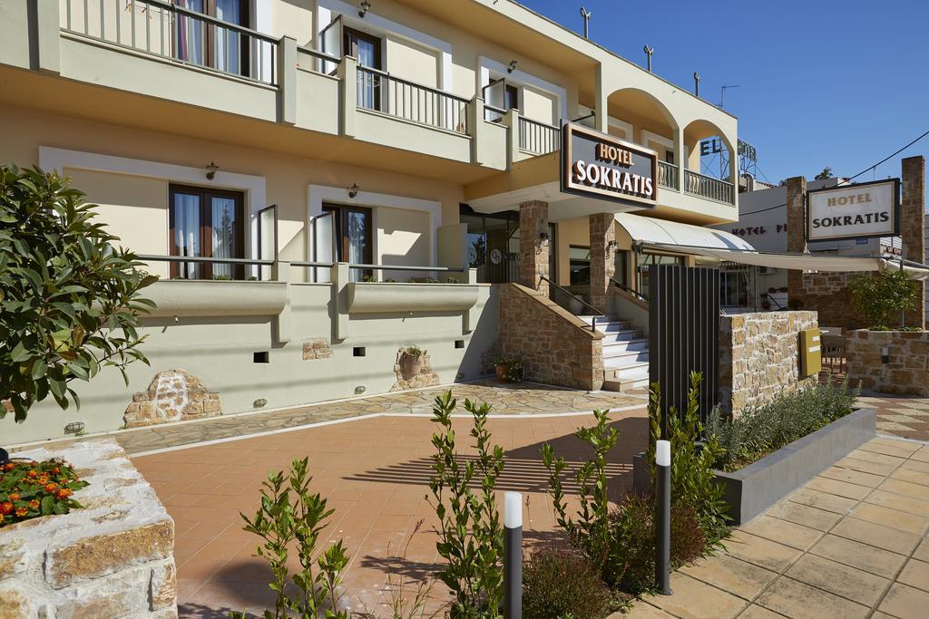 Sokratis Hotel Nea Moudania Exteriér fotografie