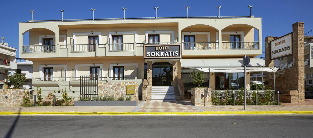 Sokratis Hotel Nea Moudania Exteriér fotografie